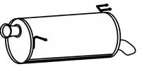 VEGAZ KS-195 Endschalldämpfer Schalldämpfer für HYUNDAI ix20 (JC) VEGAZ KS-195 Endschalldämpfer Schalldämpfer für HYUNDAI ix20 (JC)
