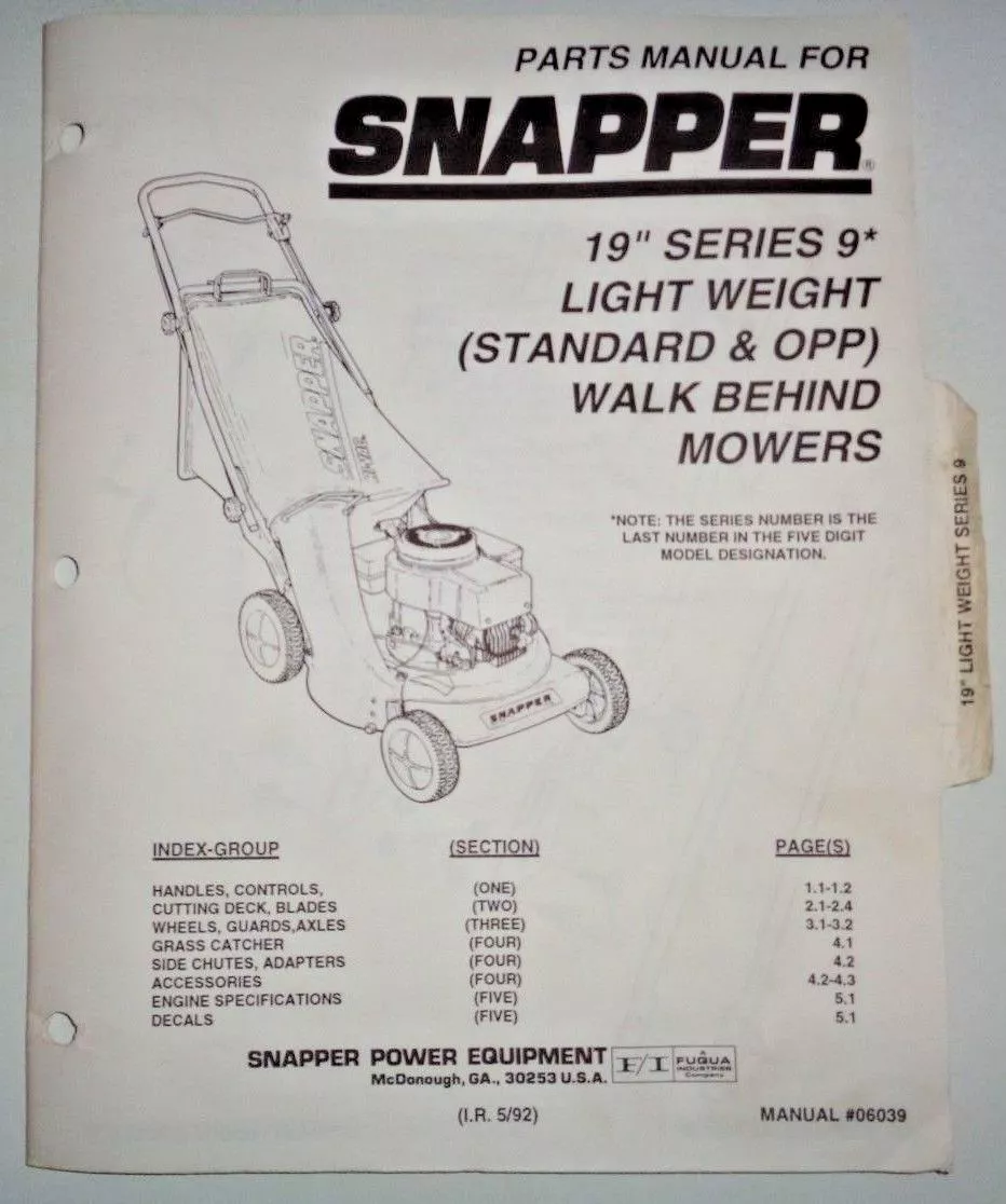 Snapper 19