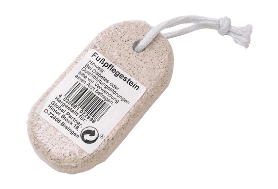 GLOBAL PARTNER IMPORT VON NONFOOD-WAREN GMBH Fußpflegestein Lavastein Fußpflege Hornhaut Pediküre Hornhautentferner