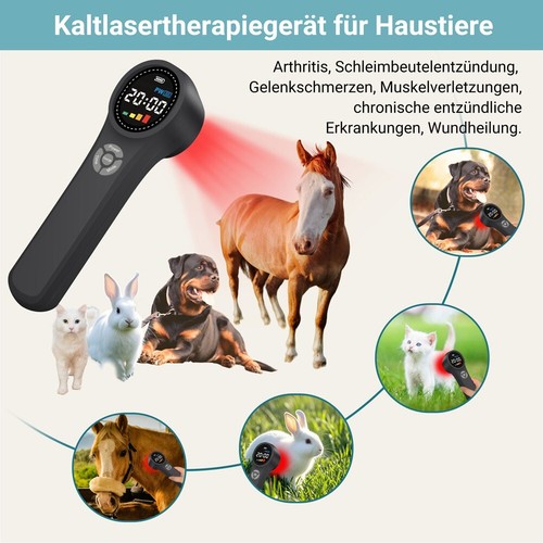 Kalt Laser Therapie Gerät Rotlicht Infrarot 1760mW LLLT Soft Pain Relief Lazer - Bild 7 von 14