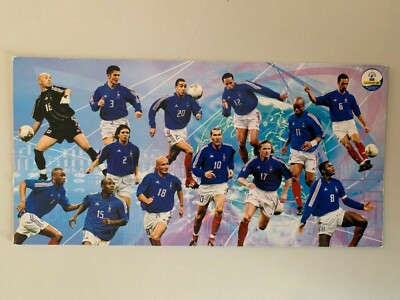 Carte Postale Vintage Équipe De France De Football 2002 - Collection