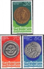 Liechtenstein 677-679 (édition complète) neuf 1977 Coins