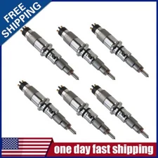 6pcs Injectors 0445120231 3976372 5263262 Fits For Cummins QSB6.7 0445120059 US