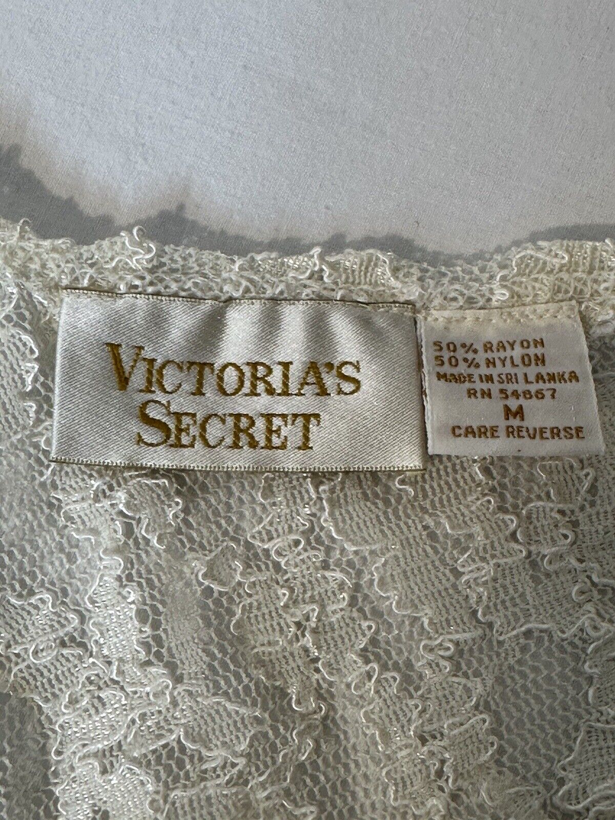 Vintage 90s Y2K Victorias Secret Gold Label Mediu… - image 4