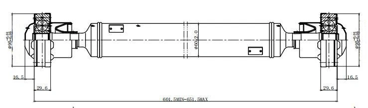 Eje de transmisión delantero para Mercedes-Benz ML320 ML350 ML450 ML550 ML63 2007-11 AWD Foto 3 de 4