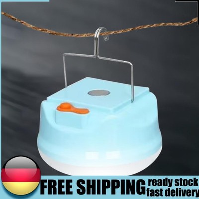 Outdoor Emergency Light Hook Solar Rechargeable Tent Lamp for Setting Up A Stall