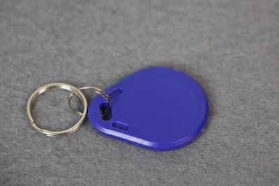 2-Pack 13.56MHz RFID Key Fobs - Genuine Leather, MIFARE Classic 1K Compatible 4 thumbnail image
