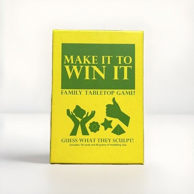 Make It To Win It Spiel Knete Familienspaß