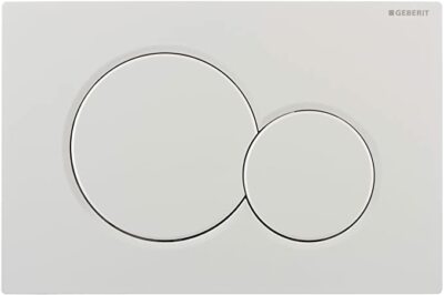 Geberit AP140305111 Scatola Per Bobina A 2 Quantità | Bianco Alpin Con Polsino E Raccordo Per WC