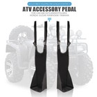 ATV Footrest Rear Passenger Foot Pegs for Polaris Sportsman 570 450 500 800 850