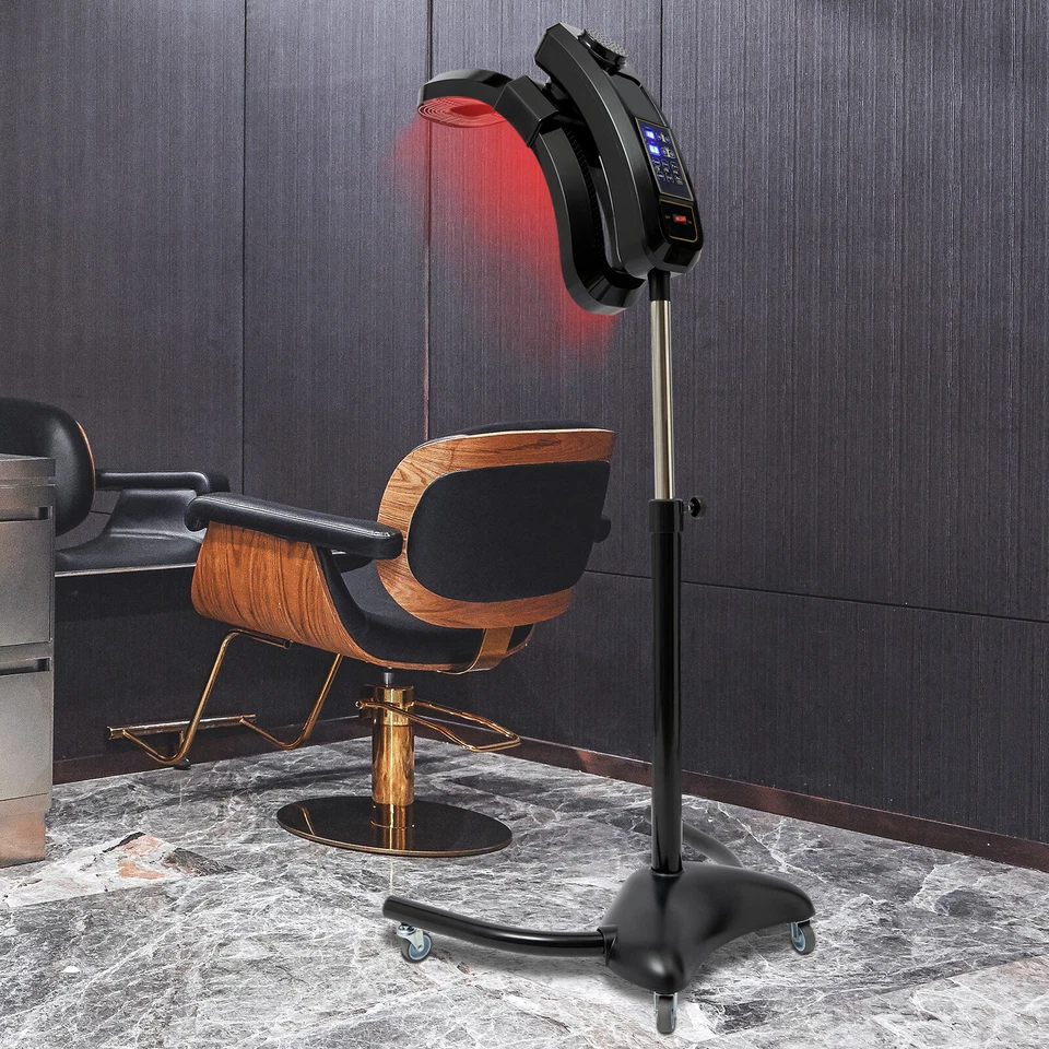 Adj table Vertical Hairdressing Heater Vertical Cold Standing Hair Dryer 950W - Image 2 of 4