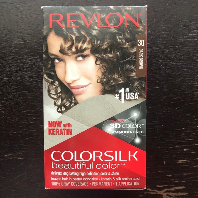 Revlon ColorSilk Beautiful Color Permanent Hair Color 30 DARK BROWN eBay