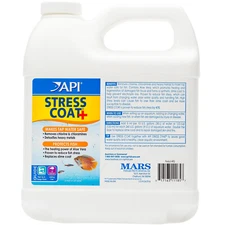 API Stress Coat 64oz Protects Fish Makes Tap Water Safe for Marine & Freshwater