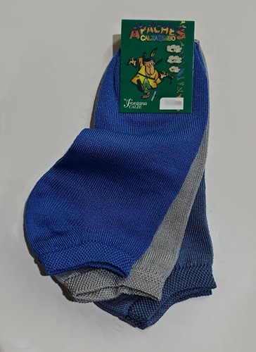 6 Pairs Kids Cotton Thread of Scotland Stretchy Pariscarp Model Socks - Picture 18 of 18