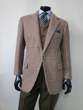 VTG Polo Ralph Lauren Heavy weight woven Tweed sport coat Size 42 R