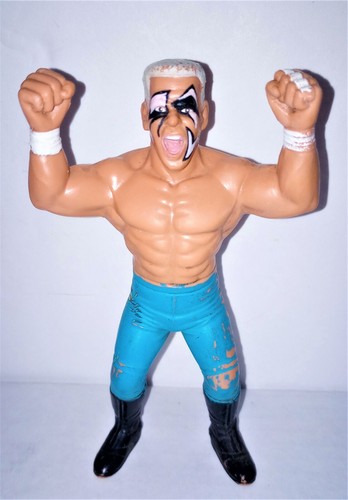 STING - Vintage 1990 - WCW Galoob  5 Wrestling Act...