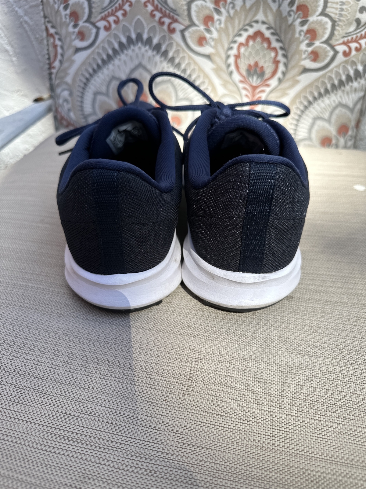 NIKE Mens Downshifter Navy Blue Running Shoes Sneaker… Gem