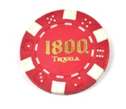 1800 Tequila USA Poker French Fries Coins Token Red