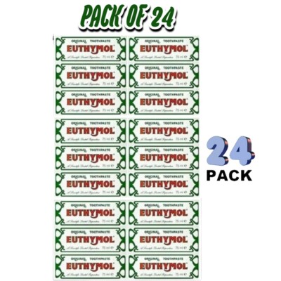 Euthymol Original Toothpaste 75ml - PACK OF 24