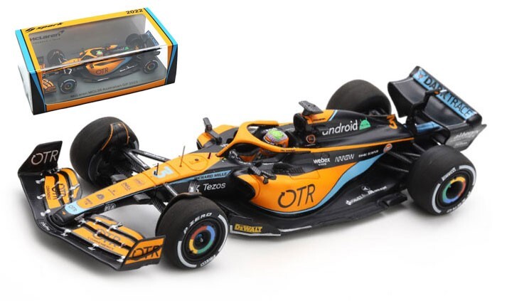 Spark S8528 McLaren MCL36 #3 Australian GP 2022 - Daniel Ricciardo 1/43 Scale