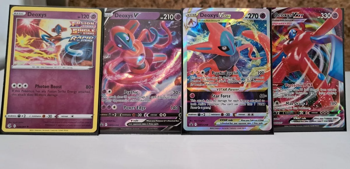 Deoxys V SWSH266 Promo Ultra Rare Pokemon TCG NM