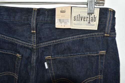 New Levi's Silvertab 94 Baggy Dark Blue Jeans Womens Size 31x31 - Bild 10 von 10