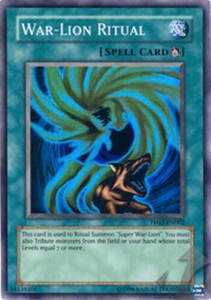 War-Lion Ritual - PP02-EN002 - Super Rare - Unlimited Edition x3 - Near Mint