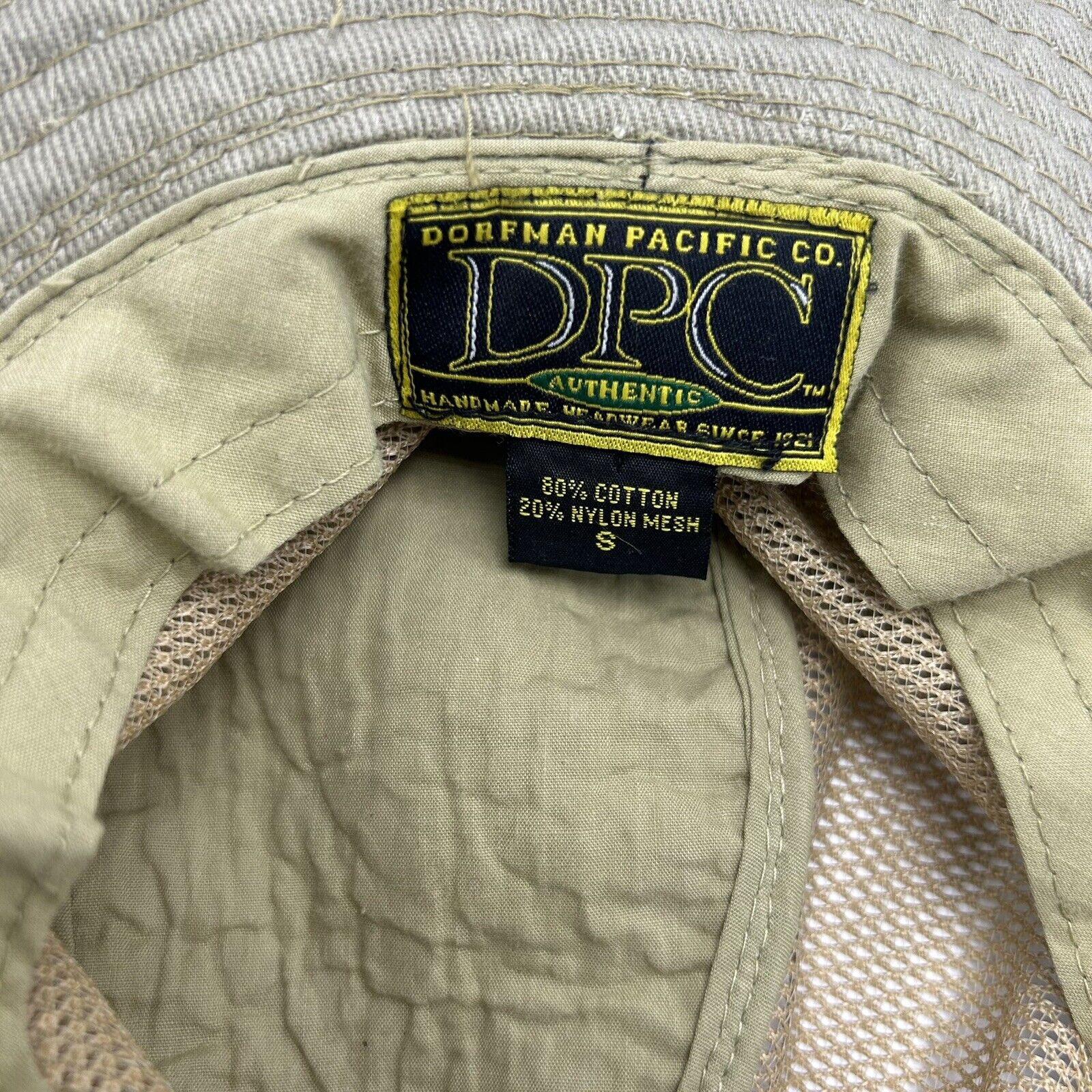 Vtg Hat DPC Dorfman Authentic Pacific Co Sz S Men… - image 7