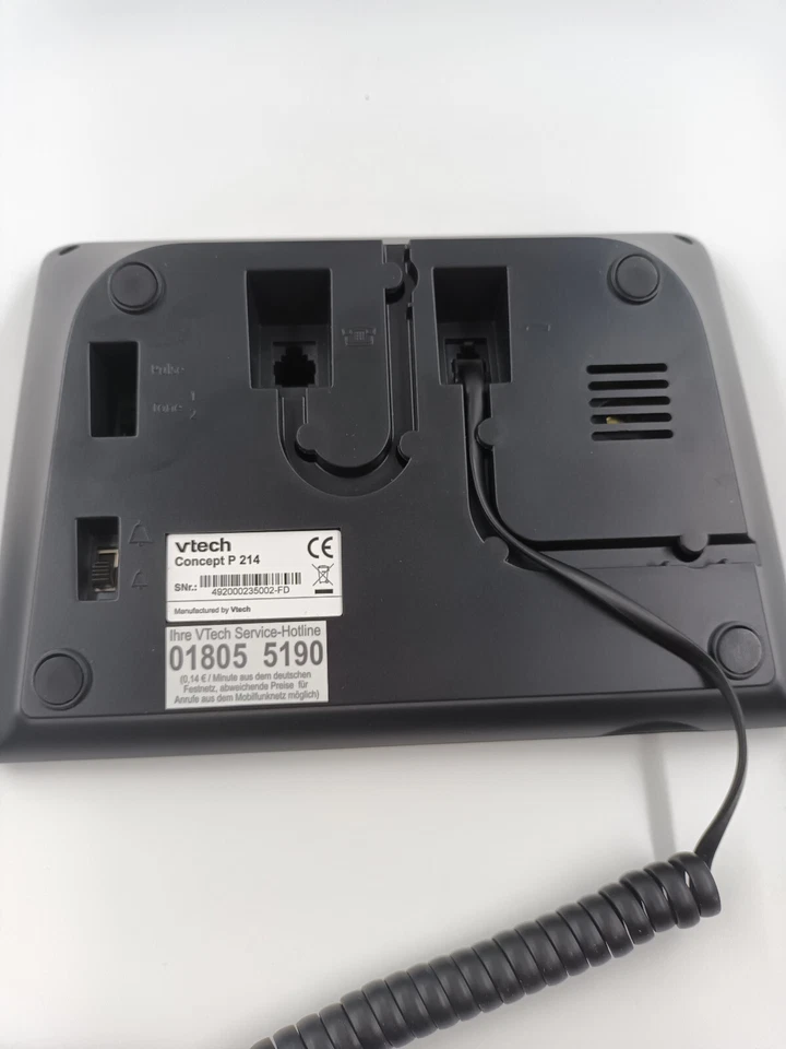 Telecom Concept P 214 Analog Telefon - Bild 4 von 4