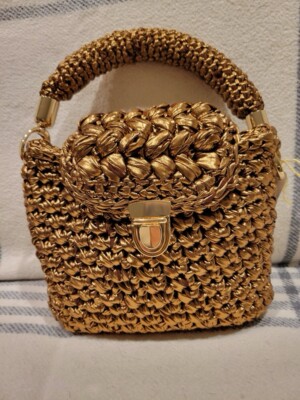 Artisan Gold Fashion Purse Handmade By A Local Designer