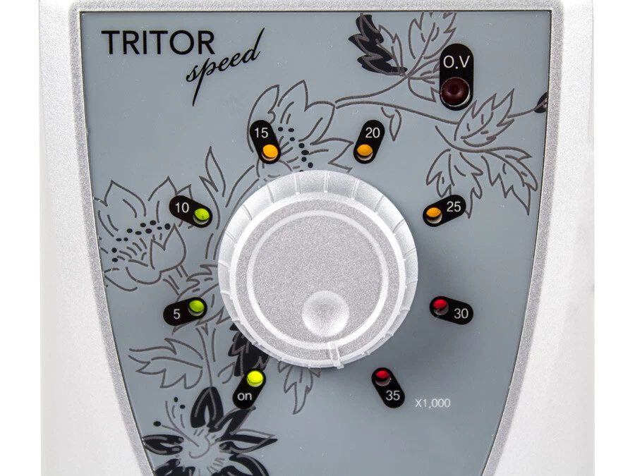 Profi Nagelfräser Tritor SPEED Schleifgerät elektrische Feile Pedi Maniküre Gel - Bild 2 von 4