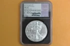 2018 SILVER EAGLE NGC MS70 Elizabeth Jones Signed First Day Issue