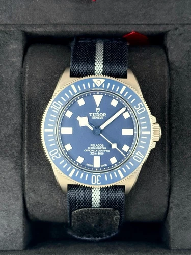 2022 Tudor Pelagos 42mm 25707B/22 Titanium Blue Dial