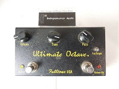 Fulltone Ultimate Octave Fuzz Effects Pedal Free USA Fulltone Ultimate Octave Fuzz Effects Pedal Free USA