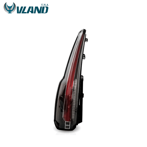 VLAND Full LED Tail Lights For 2015-2020 GMC Yukon Clear Rear Brake Lamps 1Pair - Picture 2 of 16