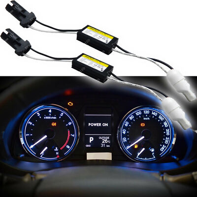 T10 2825 W5W 168 194 LED Bulbs Error Free CAN-bus Adapters Kit For Euro Cars