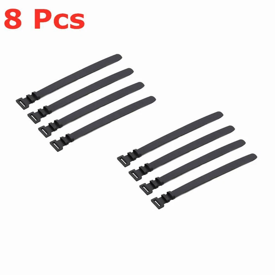 Arnés de cables cremallera cable abrazadera banda envoltura manillar interruptor para Honda Yamaha Suzuki Foto 2 de 4