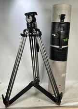 Sachtler Panorama 7+7 Fluid head with Oskar Heiler tall heavy duty legs and case