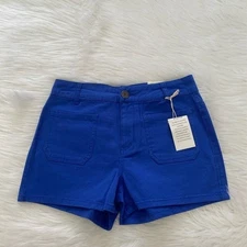 NEW w/Tag-Junior’s SO Proud Blue Patch Pocket Shorts 5