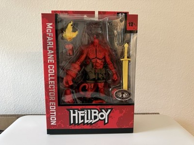 Hellboy McFarlane Collector Edition 7'' Action Figure Platinum Chase New IN HAND