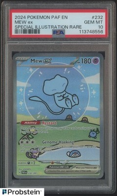 2024 Pokemon PAF EN #232 Mew Ex Special Illustration Rare