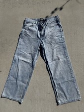 RSQ Baggy loose fit Denim Jeans Men's 32x30 Light Wash jnco vintage