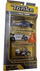 Tonka Diecast First Responder 3PK SWAT Helicopter Sheriff Motorcycle