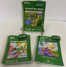Lot Of 3 - LeapFrog Schoolhouse Books w/ Cartridges - Level 2