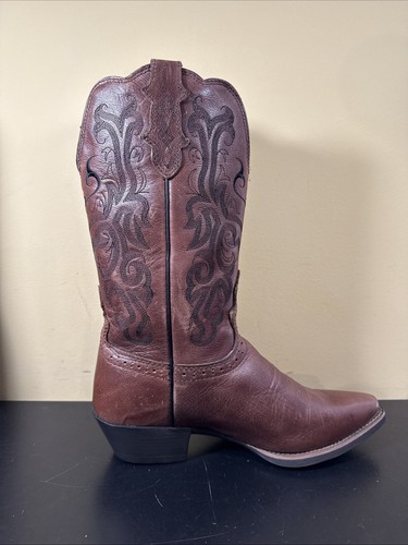 Justin Boots Stampede Western Brown Leather l2559 Boots Women Size 9 C - Bild 5 von 8