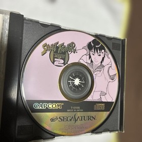 Street Fighter ZERO 2 Sega Saturn  zA