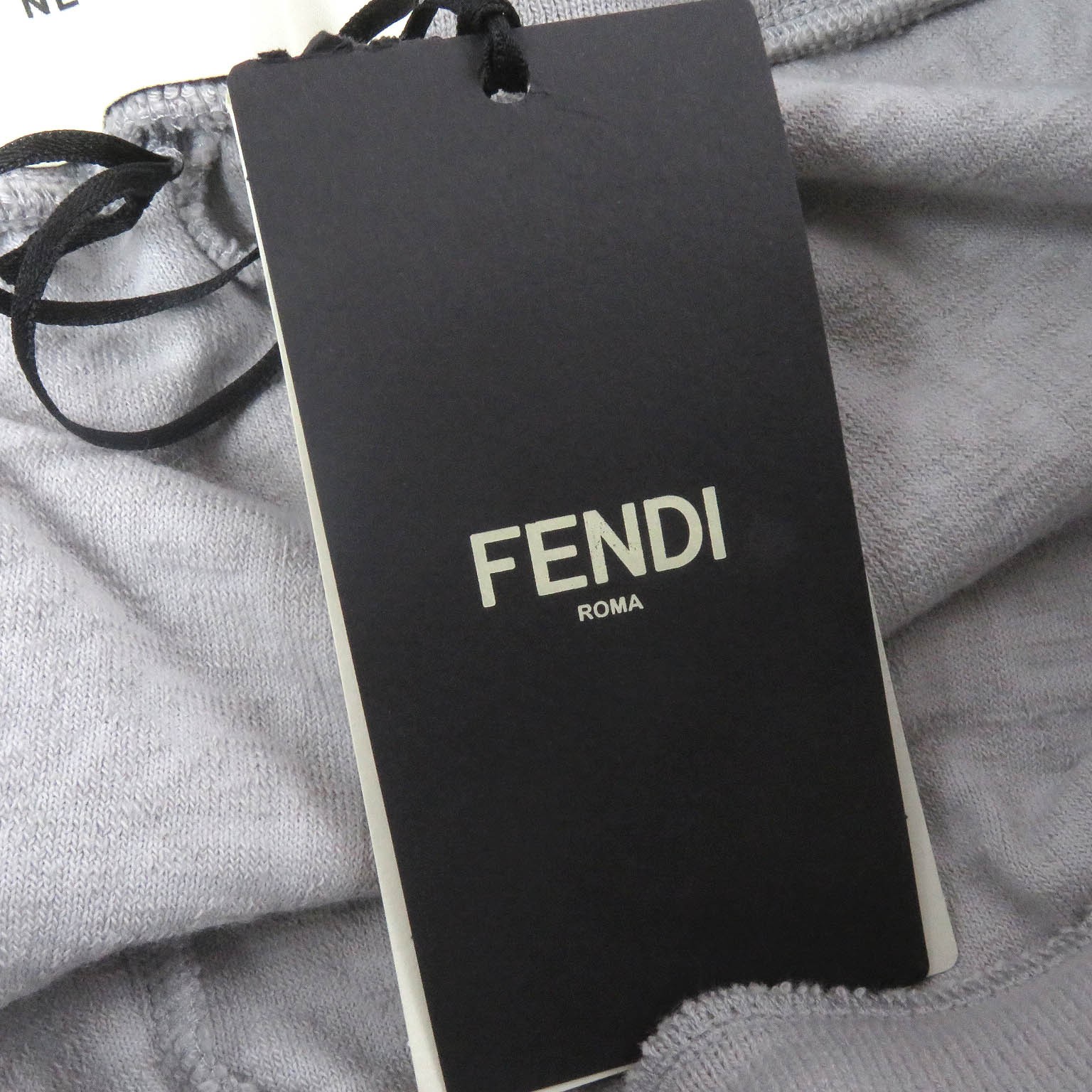 Excellent FENDI×MARC JACOBS Shorts Embossed logo pile easy pants gray mens ... thumbnail 10