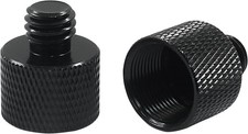 Waziaqoc 2-Pack Mic Stand Adapter 5/8" Female to 3/8" Male Thread Screw