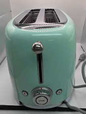 Smeg TSF01DGUK D&G 4-Slice  Toaster-Light Green