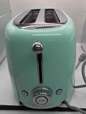 Smeg TSF01DGUK D&G 4-Slice  Toaster-Light Green